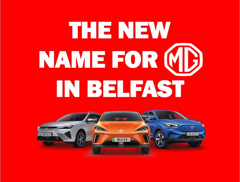 Mervyn Stewart  - The New Name for MG in BELFAST - OPEN DAY